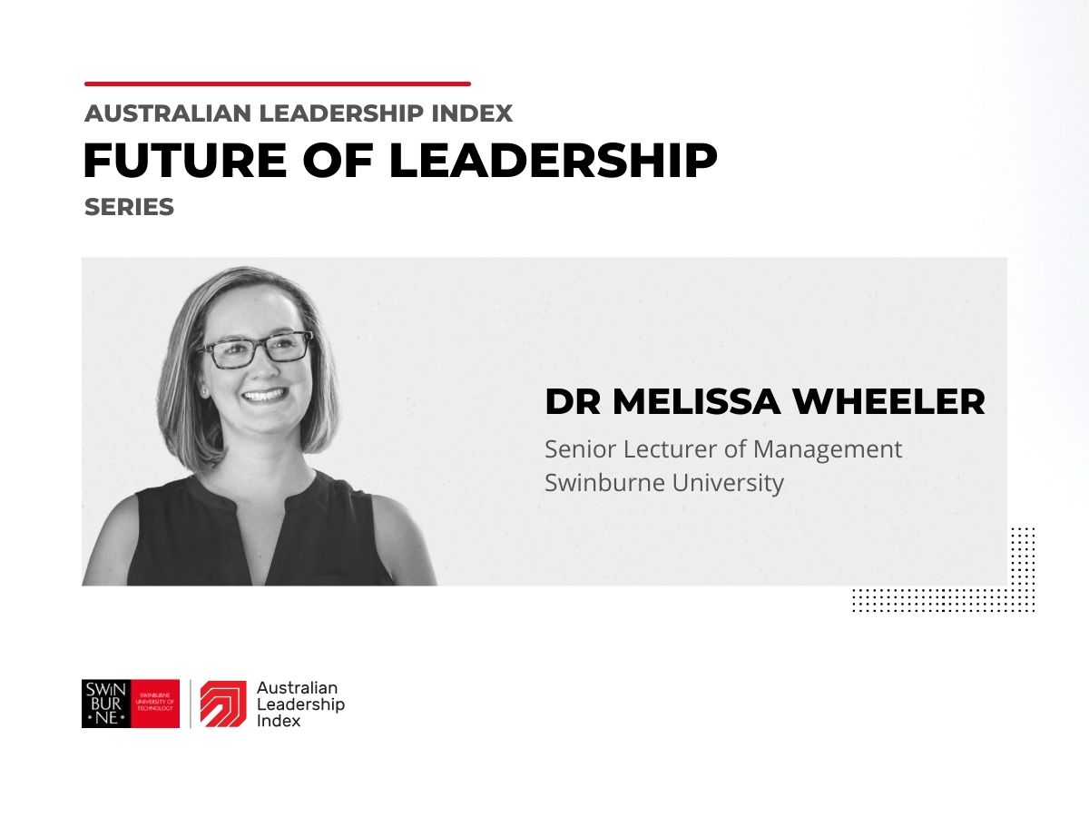 Video of Melissa Wheeler discussing what makes a good leader